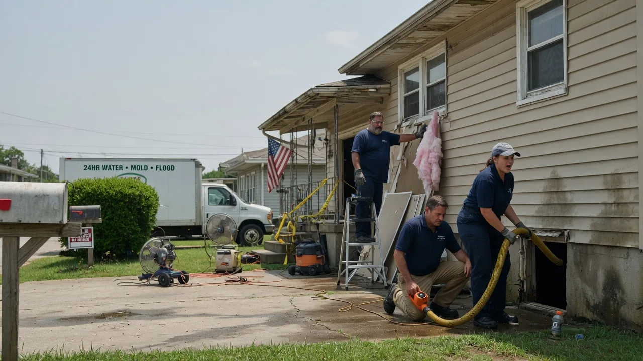 Water Damage Repair in Wingett Run, OH near me